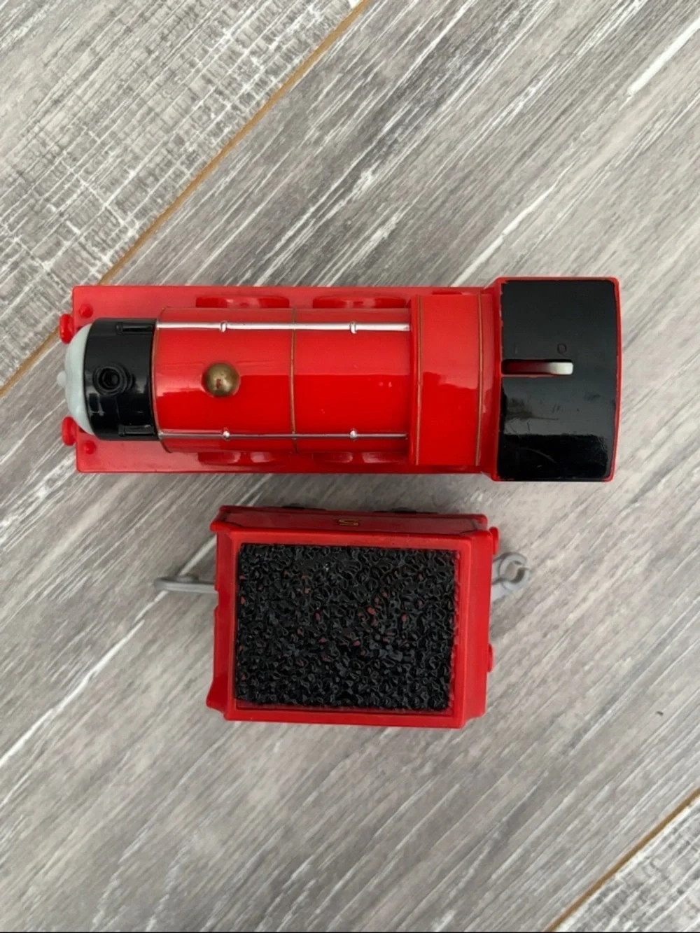 Scared James - Motorized Trackmaster Thomas & Friends